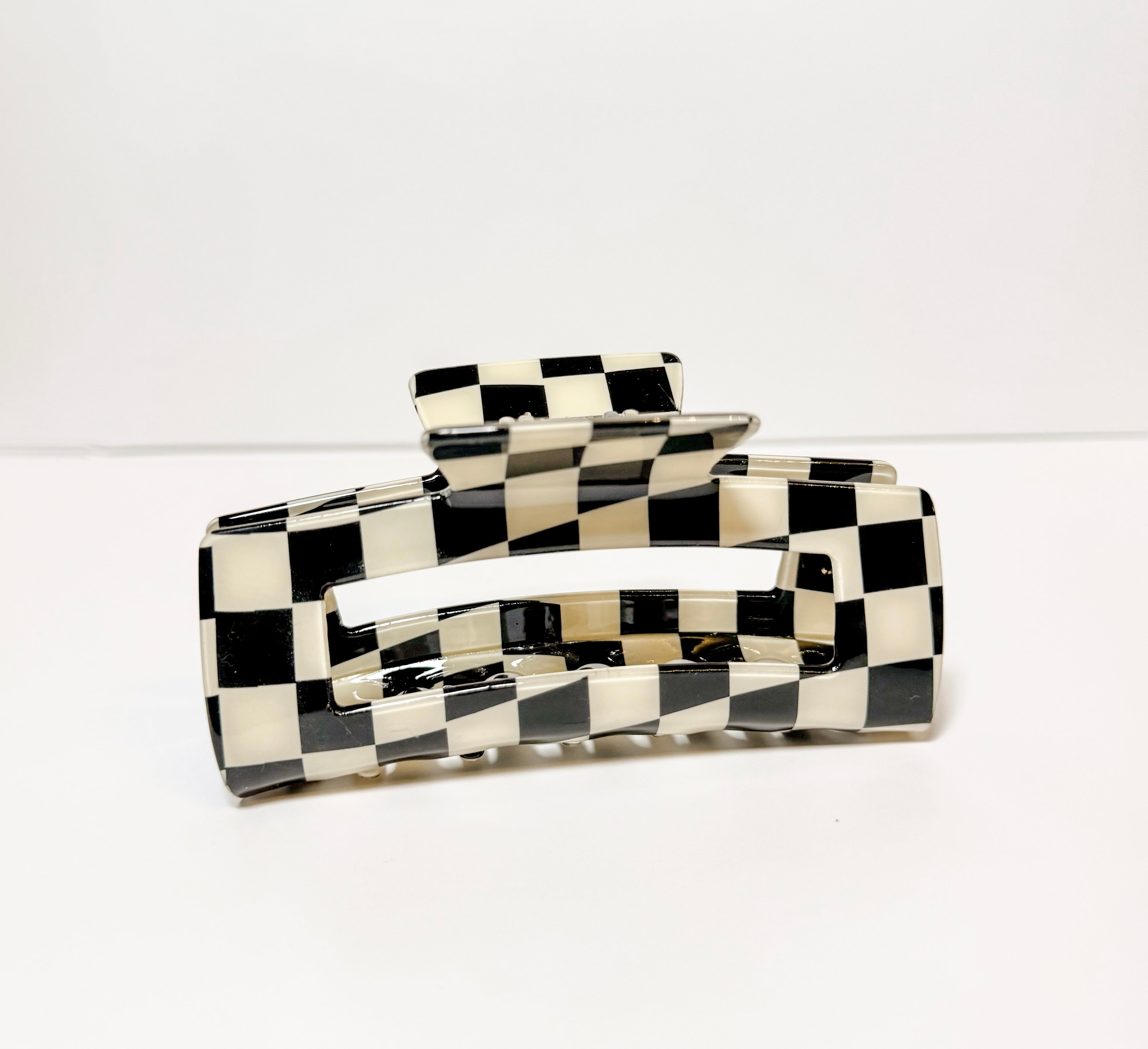 Checkered Claw Clip