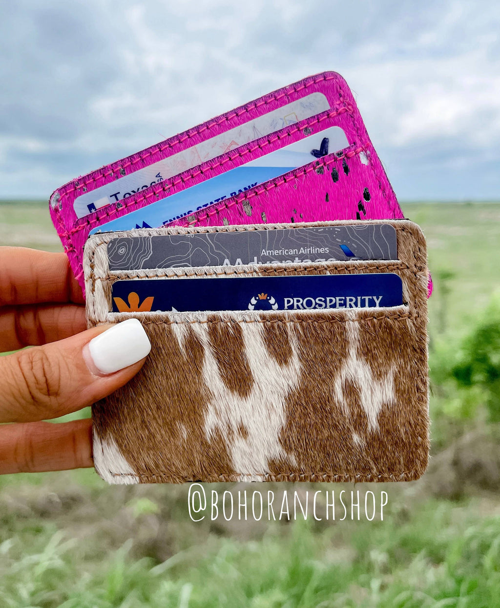 Cowhide Credit Card Holder