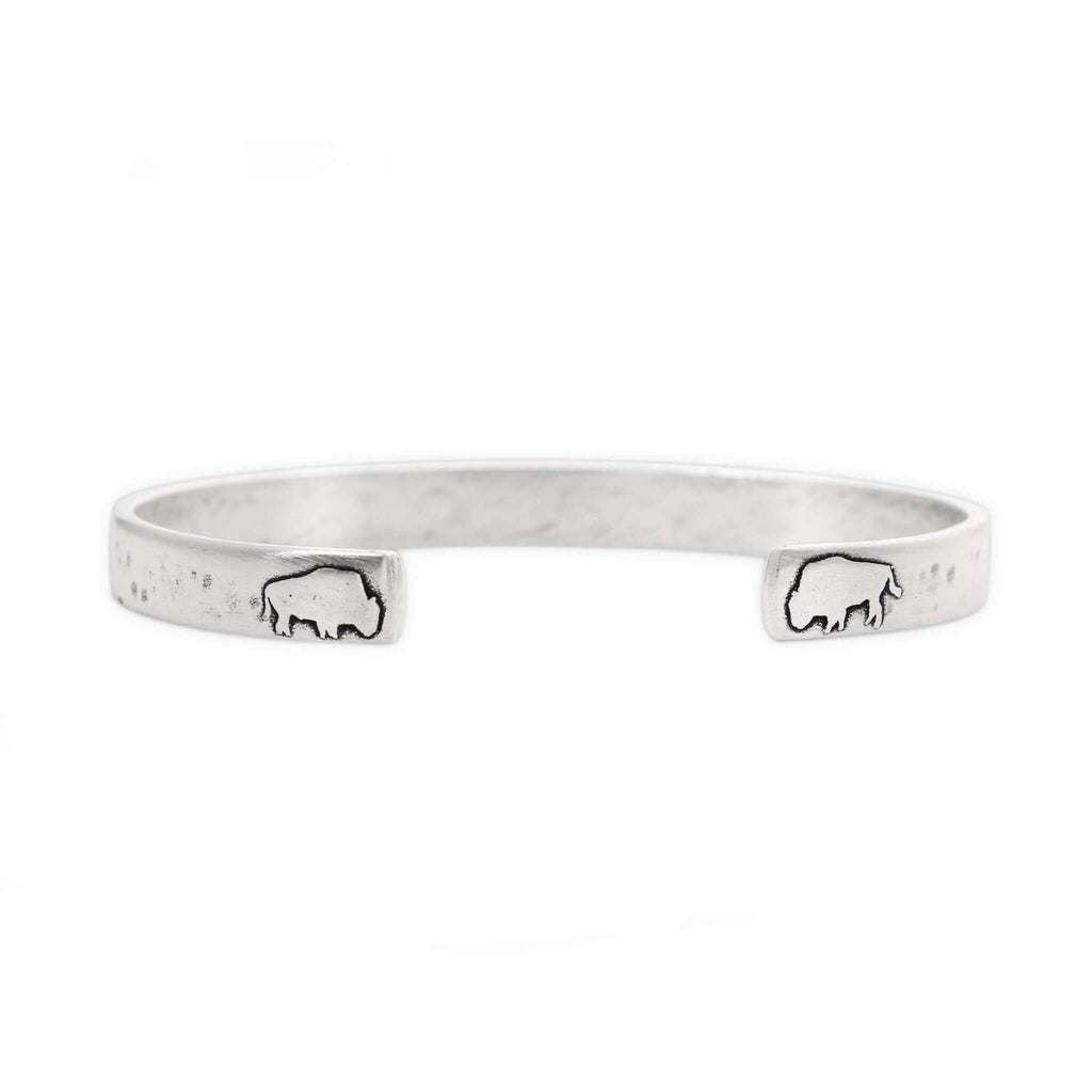Skinny Bison Cuff Bracelet
