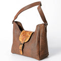 Genuine Leather Western Tote Bag
