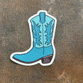 Cowboy Boot Sticker