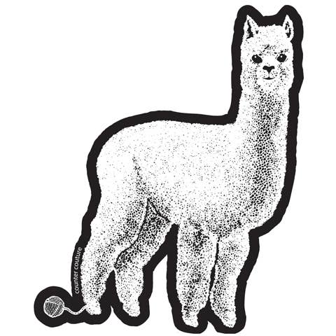 Alpaca Sticker