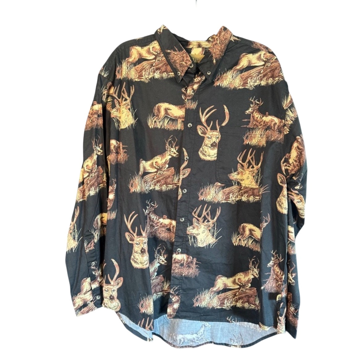 Deer Button Up