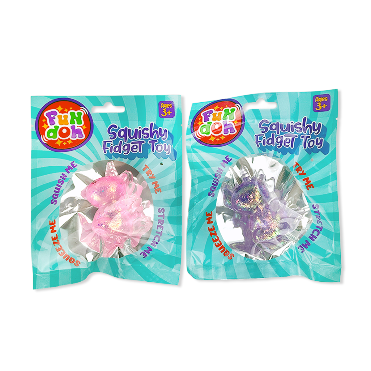 Fun Doh Squish and Squeeze Gummy Fidget Toy