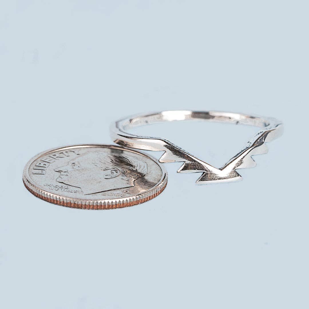 Skyweaver Silver Stackable Rings