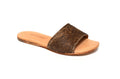 Lainey Cowhide Slide
