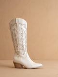 The Ainsley Embroidered Cowboy Boot