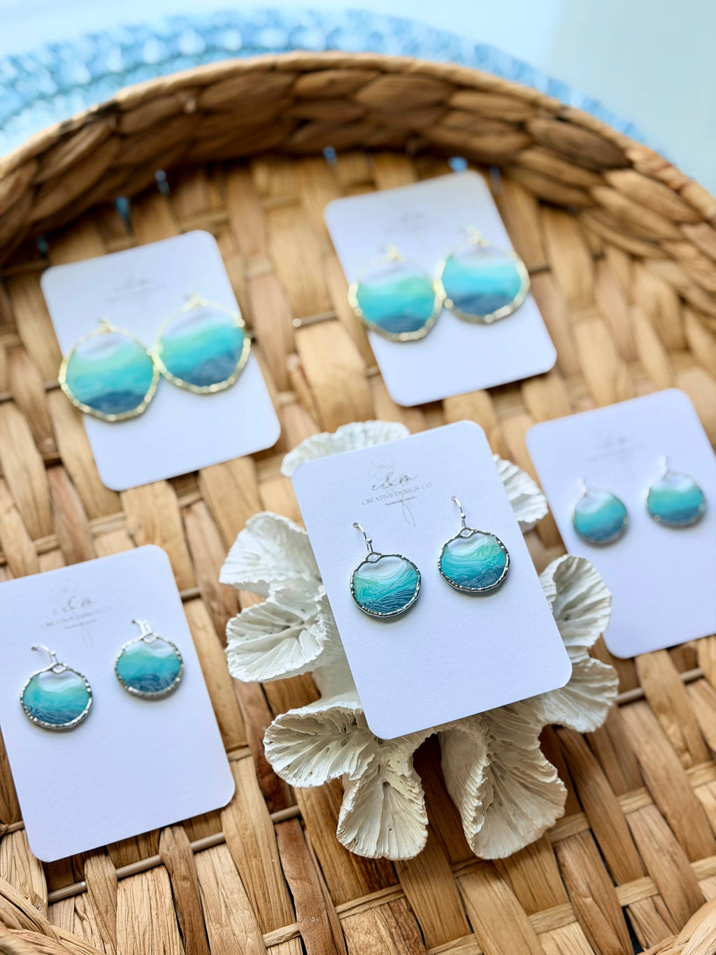 Ocean Wave Earrings