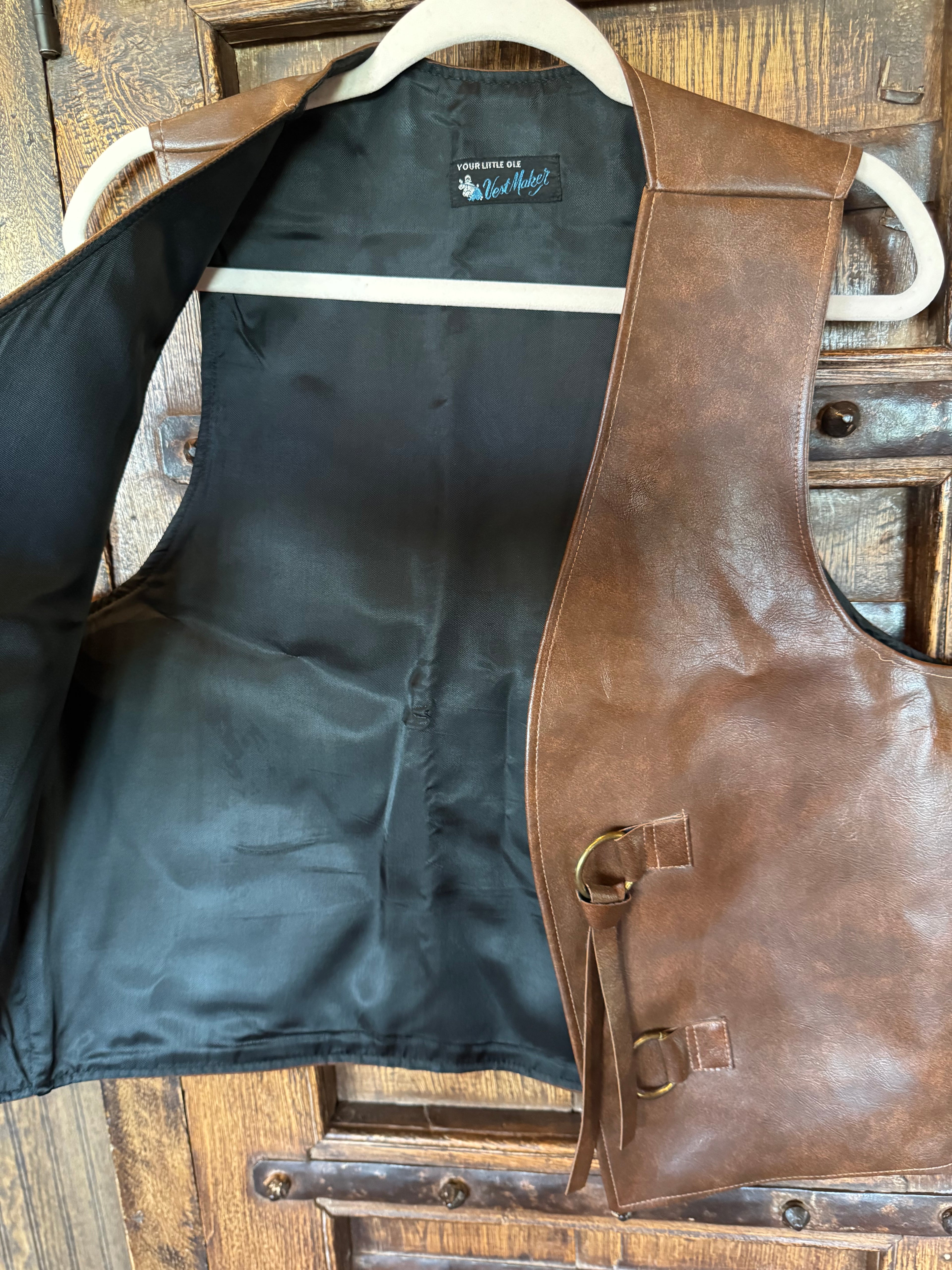 Vintage Leather Vest