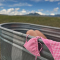 Pink Gingham Solace Bottom