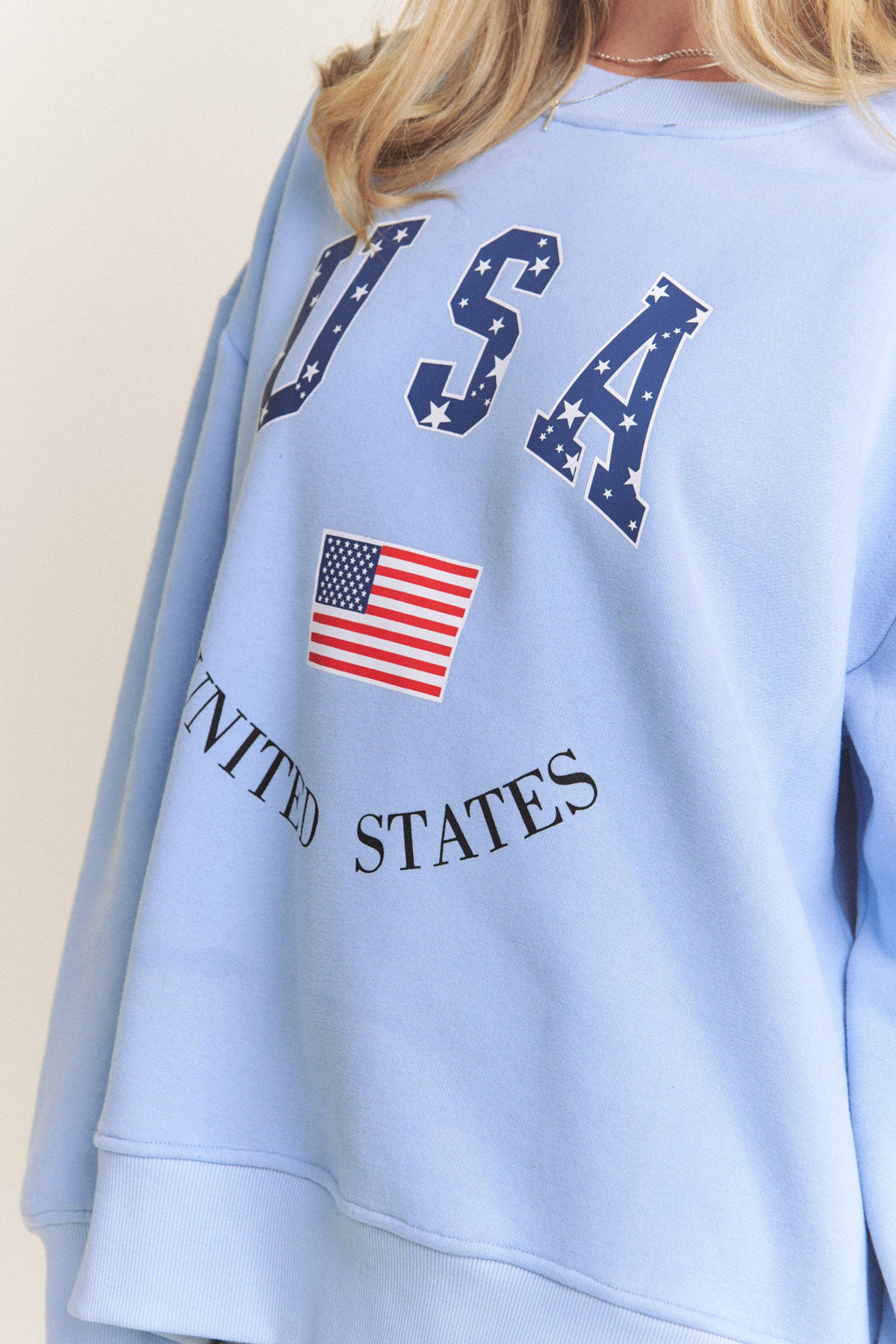 Plus Size USA Sweatshirt