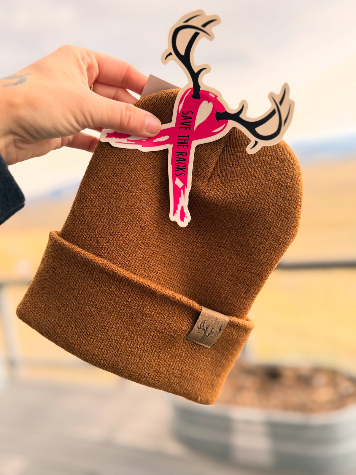 Montana Whitetail Buck Beanies