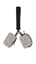 Camo Dual Pouch Wristlet