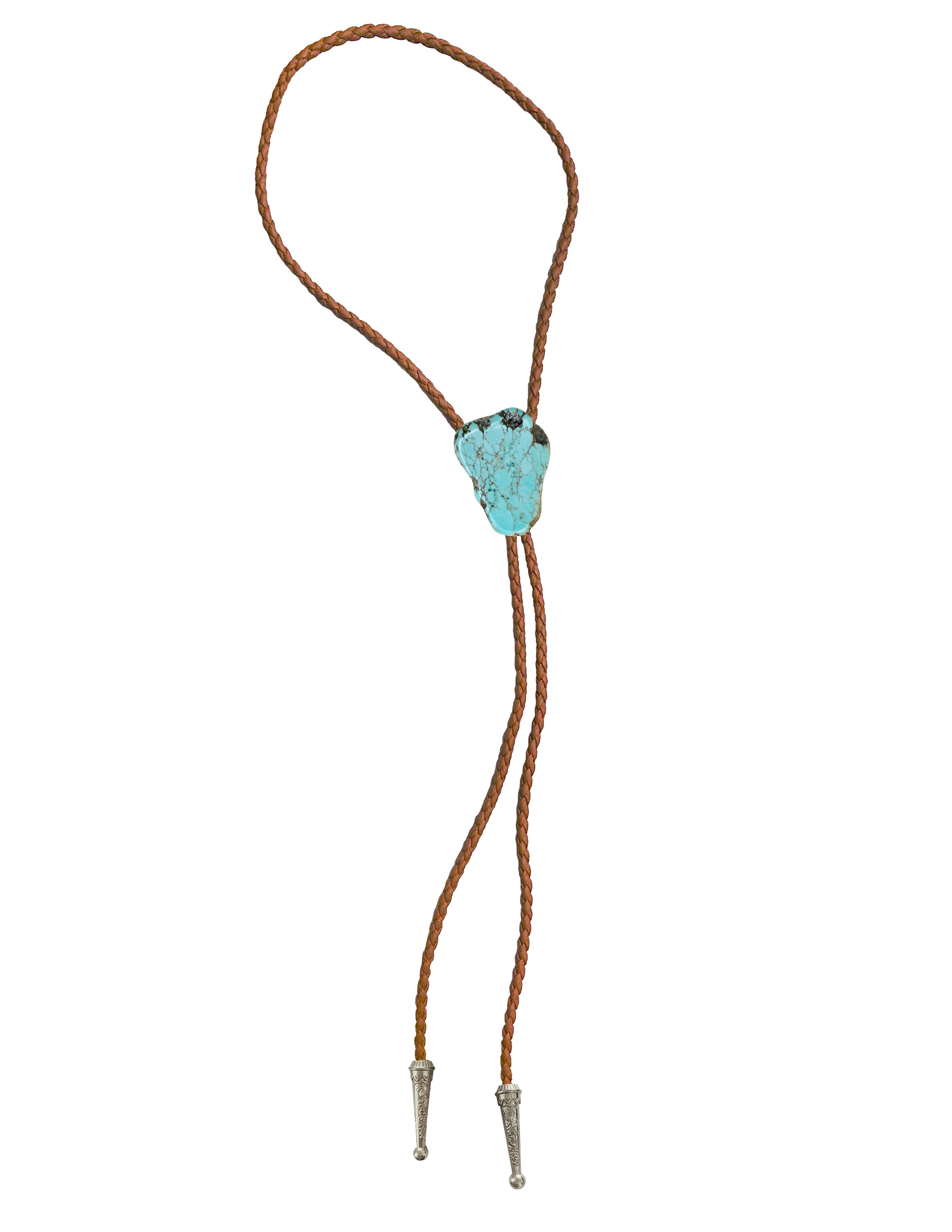 Gemstone Bolo Tie - Turquoise