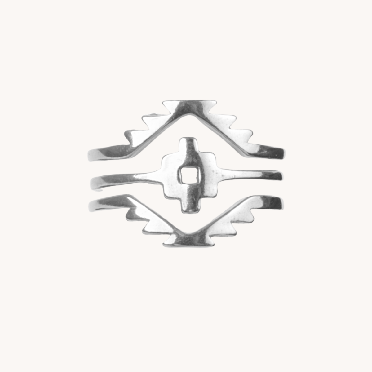 Skyweaver Silver Stackable Rings