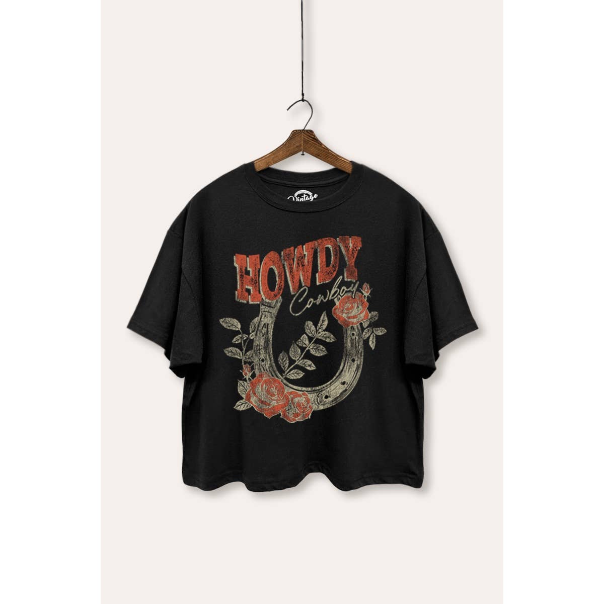 Howdy Cowboy Boxy Top