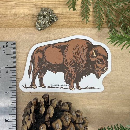 Bison Sticker