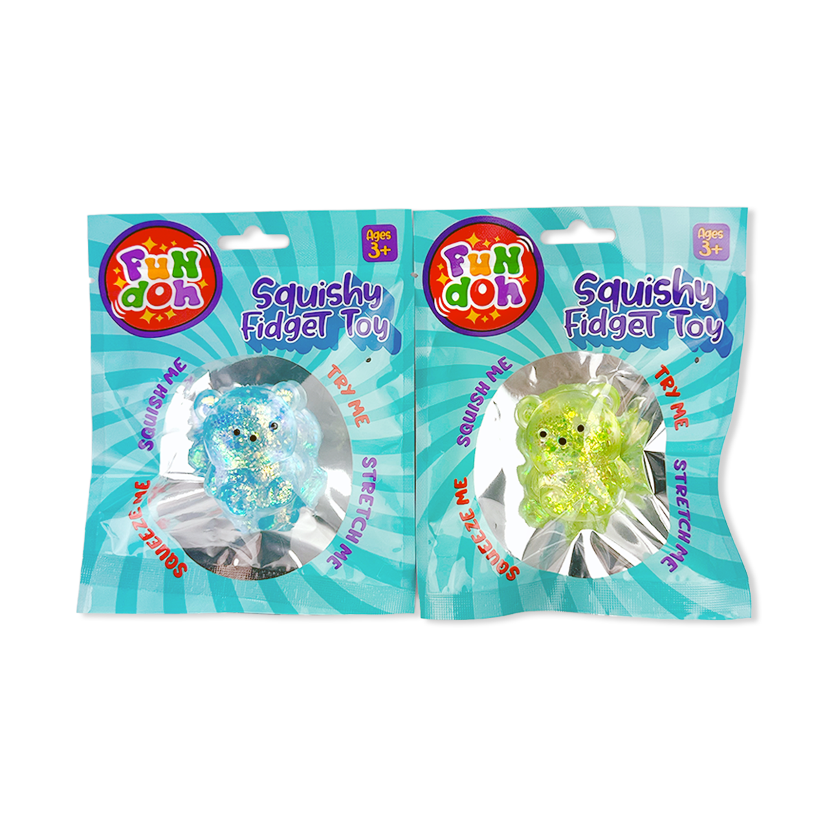 Fun Doh Squish and Squeeze Gummy Fidget Toy