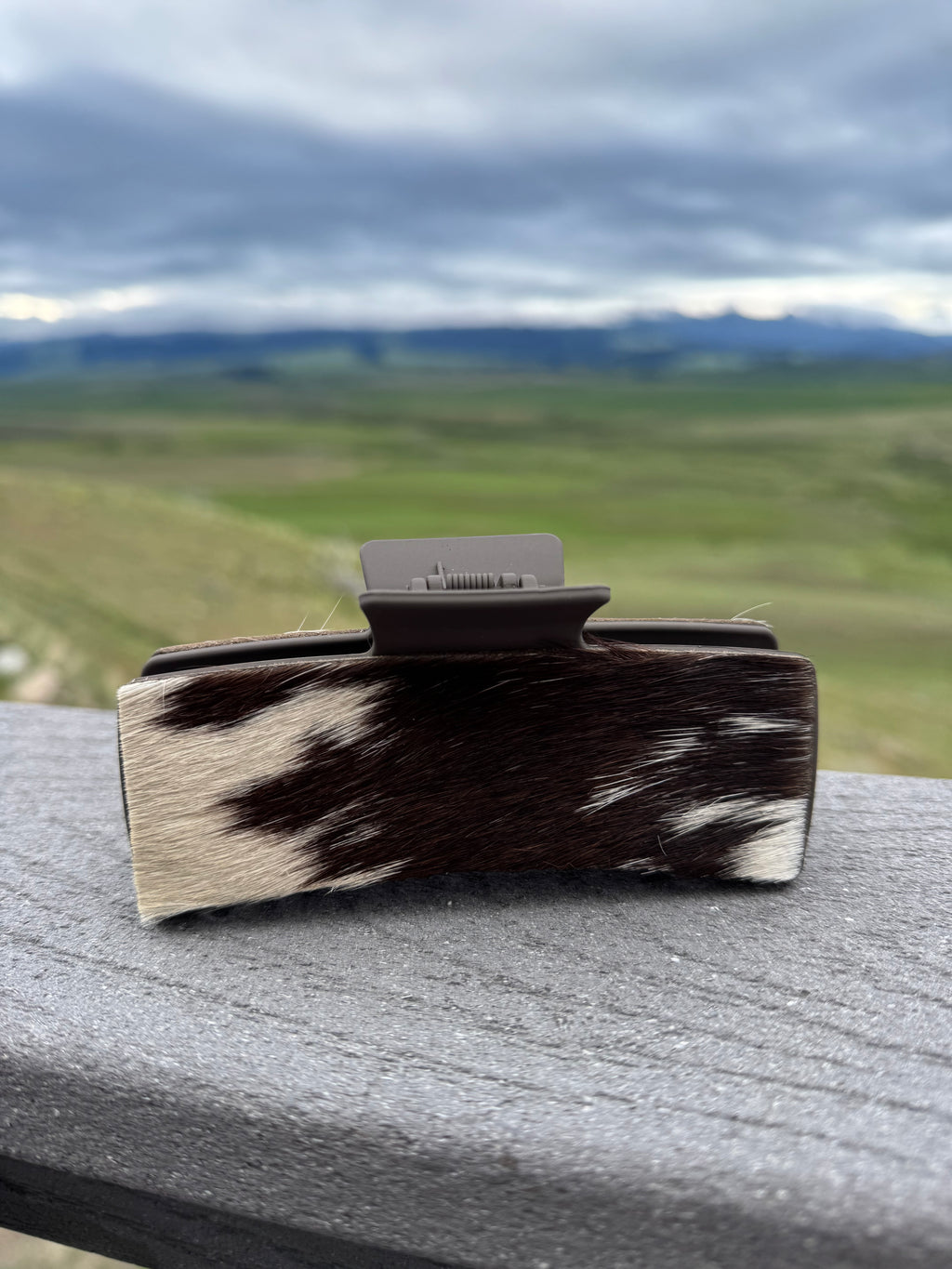 Cowhide Claw Clip - Jumbo