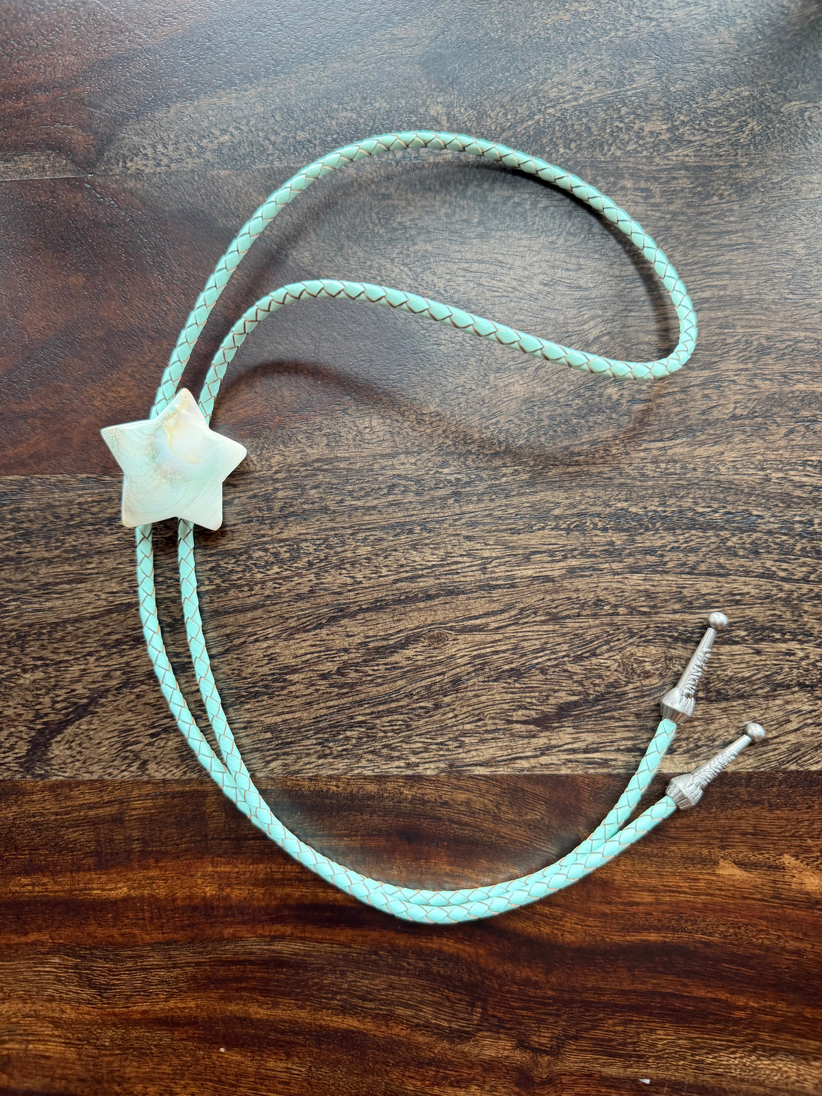 Sheva Shell Star Bolo Tie