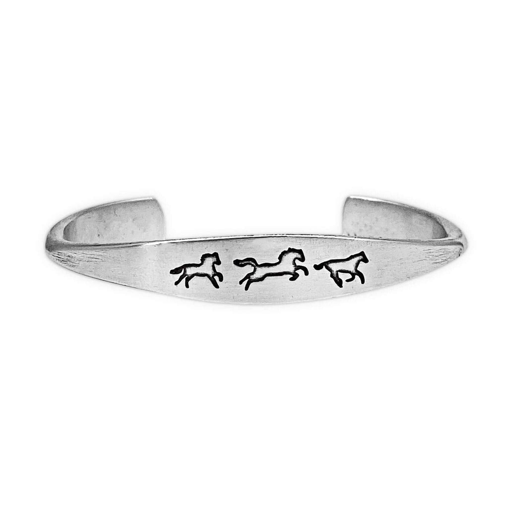 Wild Horses Cuff Bracelet