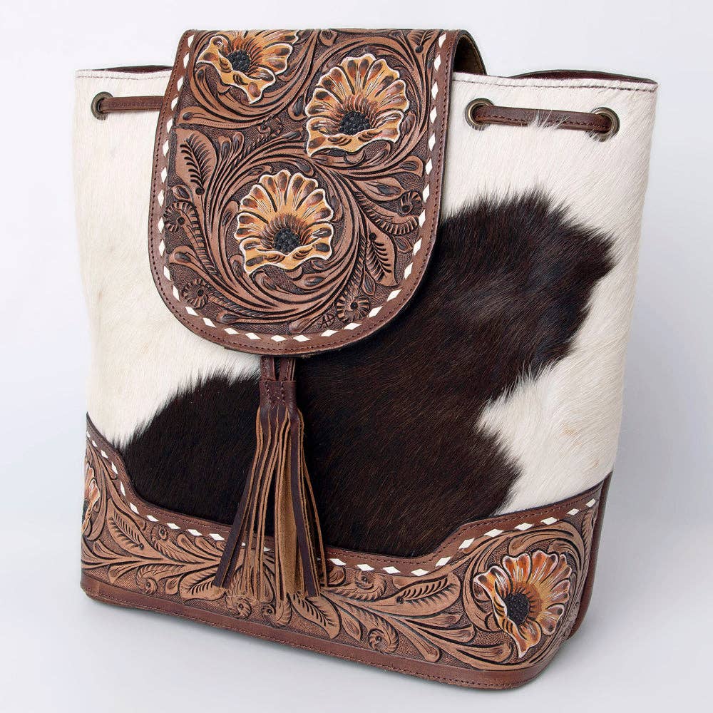 Genuine Western Leather Backpack