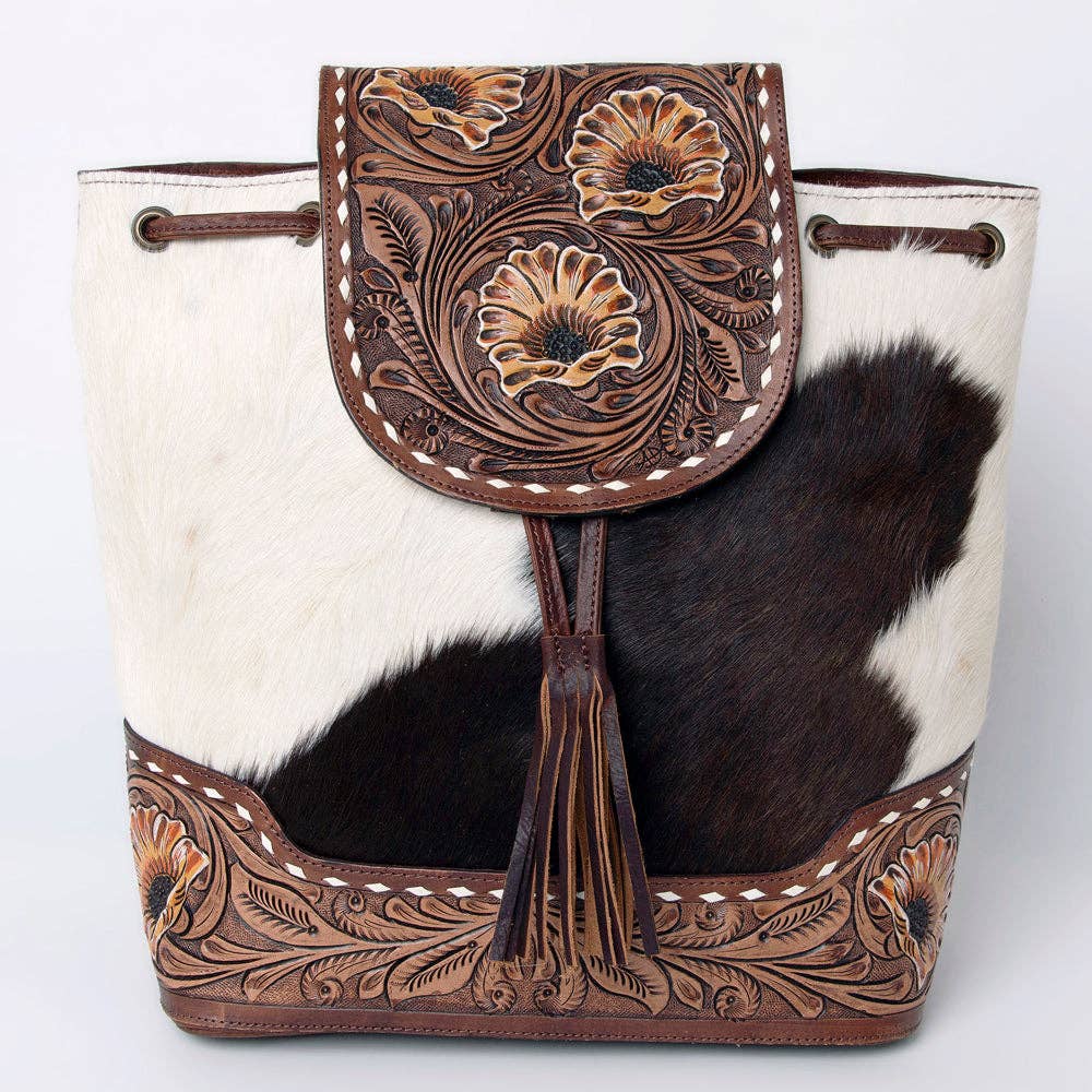 Genuine Western Leather Backpack