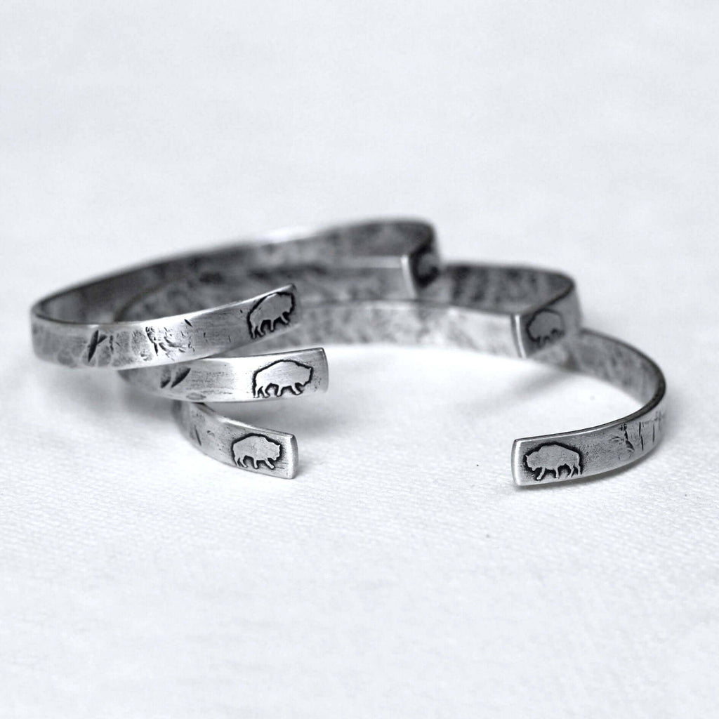 Skinny Bison Cuff Bracelet
