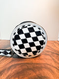 Checkered Wristlet