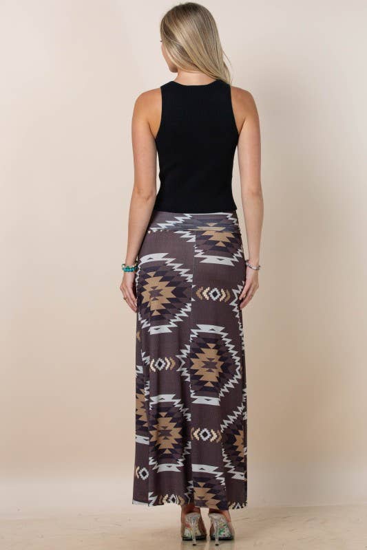 KAYCEE AZTEC SKIRT