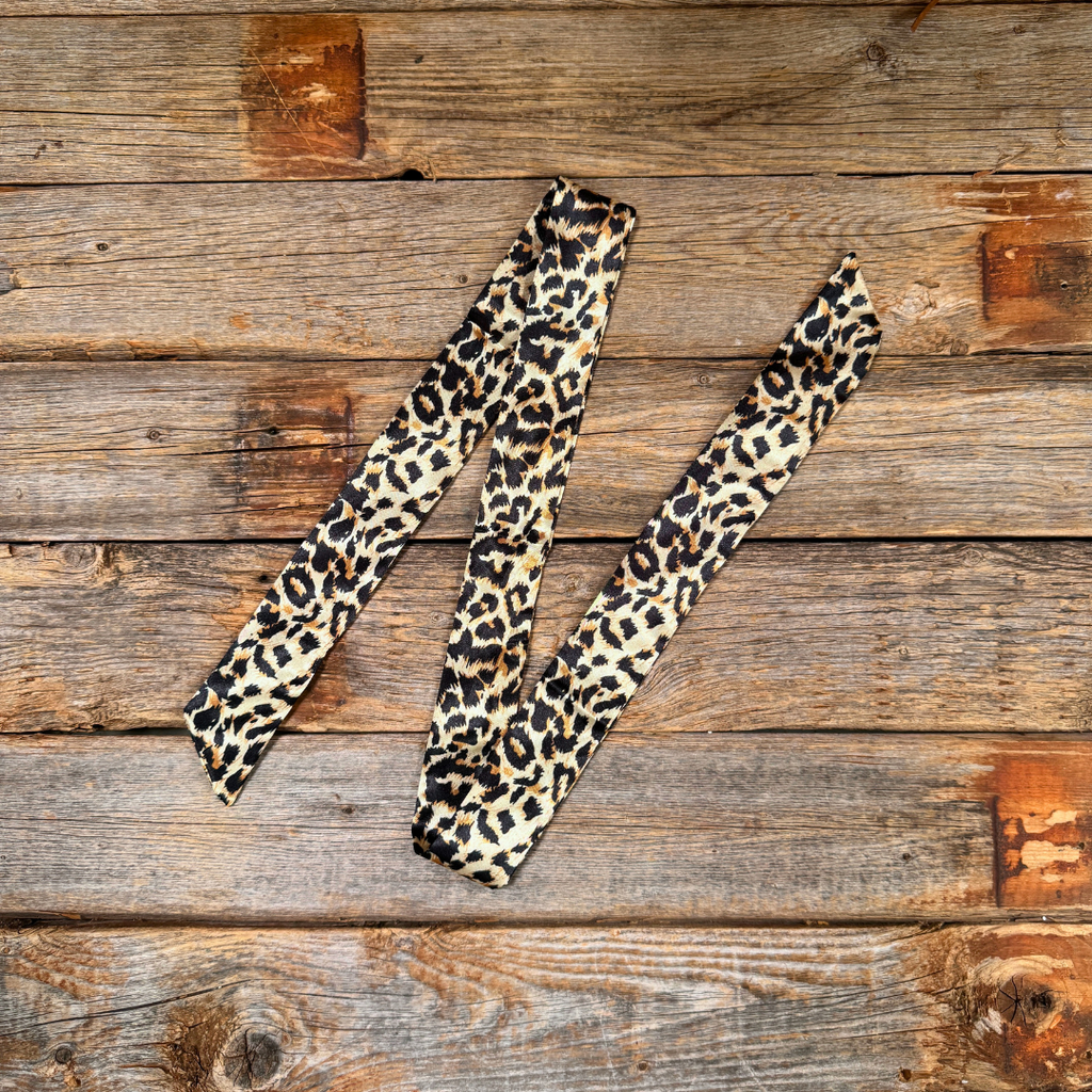 Tan Western Twilly/ Cowgirl Necktie