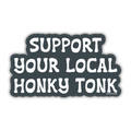 Honky Tonk Western Sticker