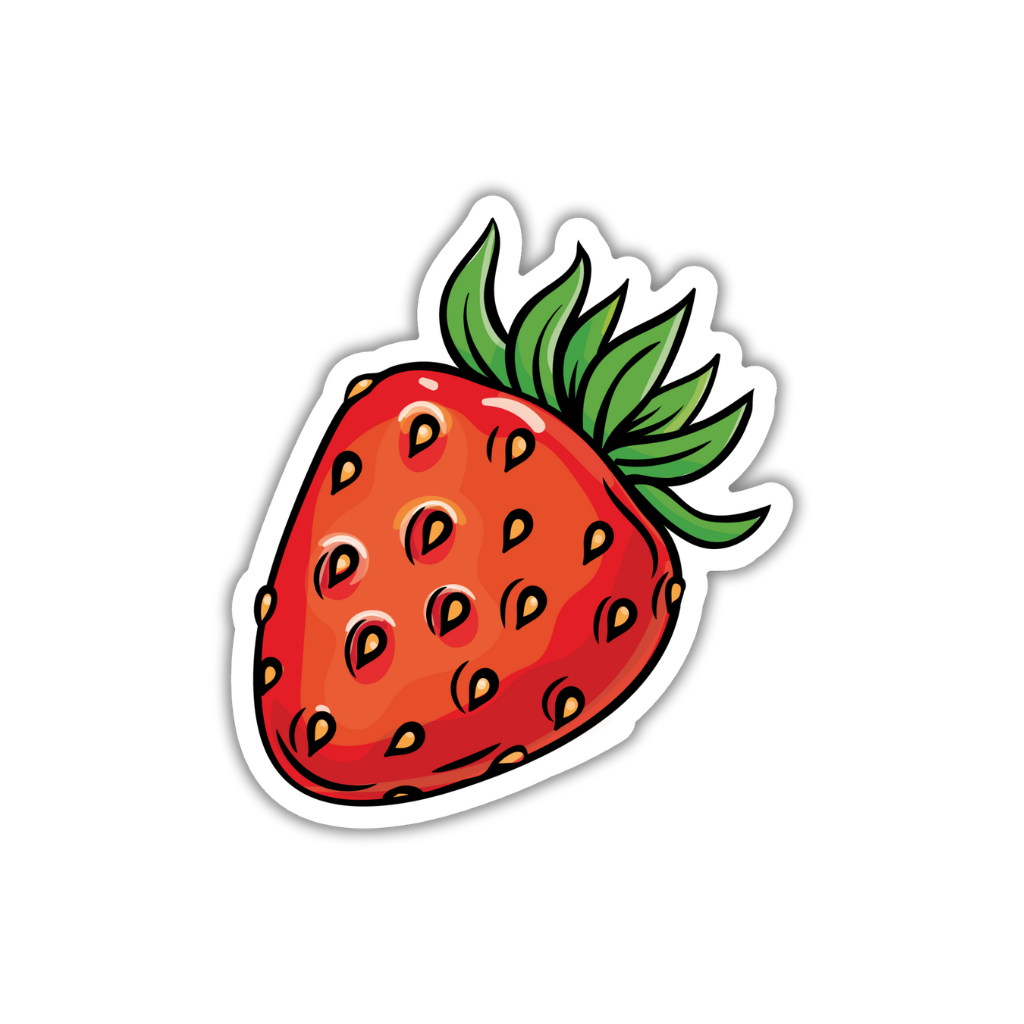 Strawberry - Farm Sticker