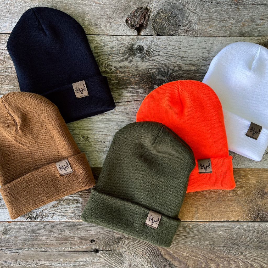 Montana Whitetail Buck Beanies