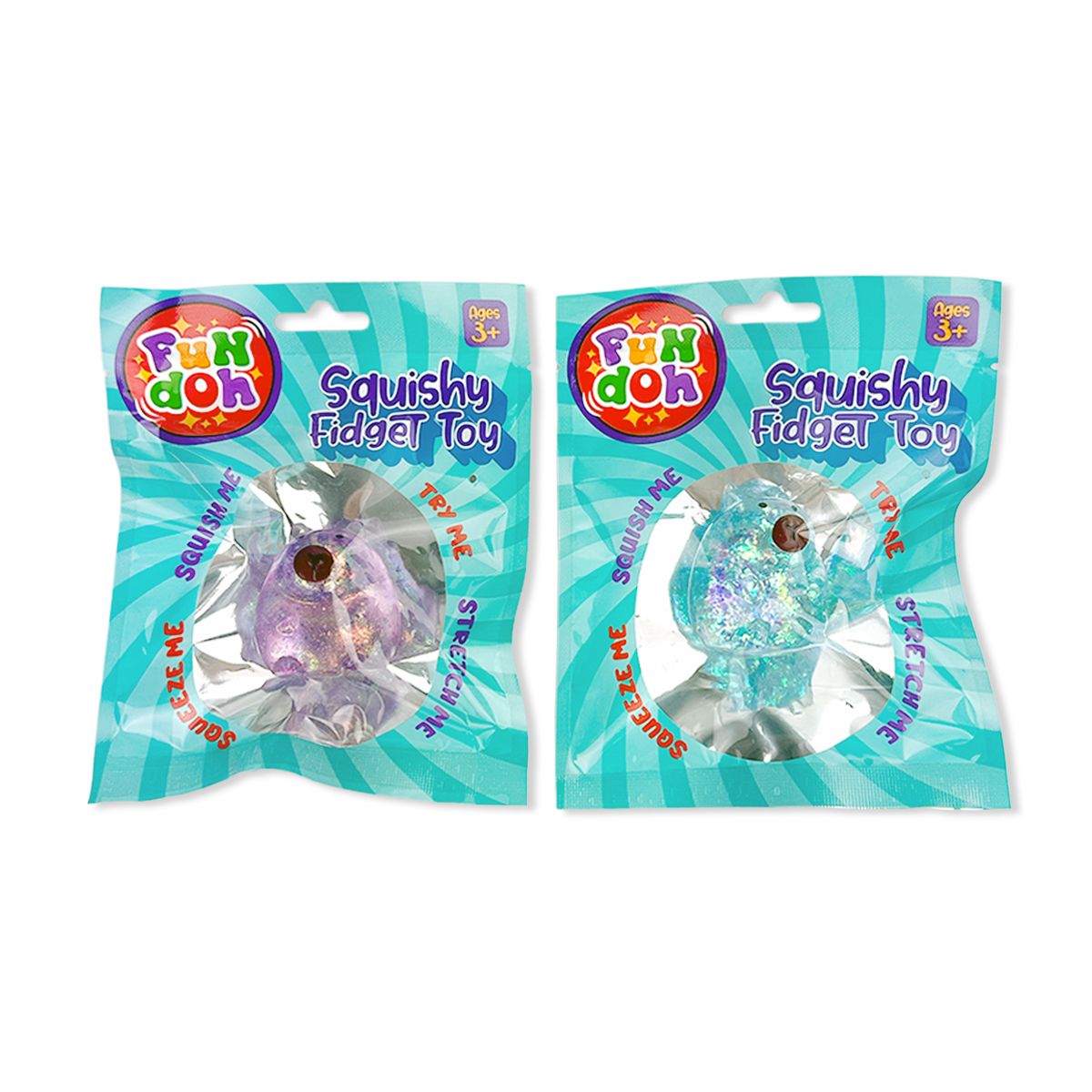Fun Doh Squish and Squeeze Gummy Fidget Toy