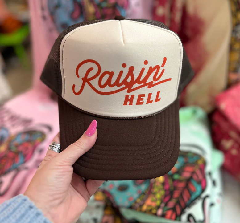 Raisin' Hell Foam Trucker