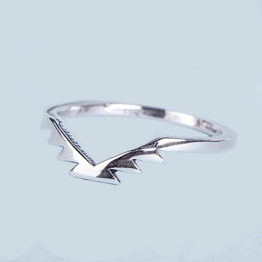 Skyweaver Silver Stackable Rings