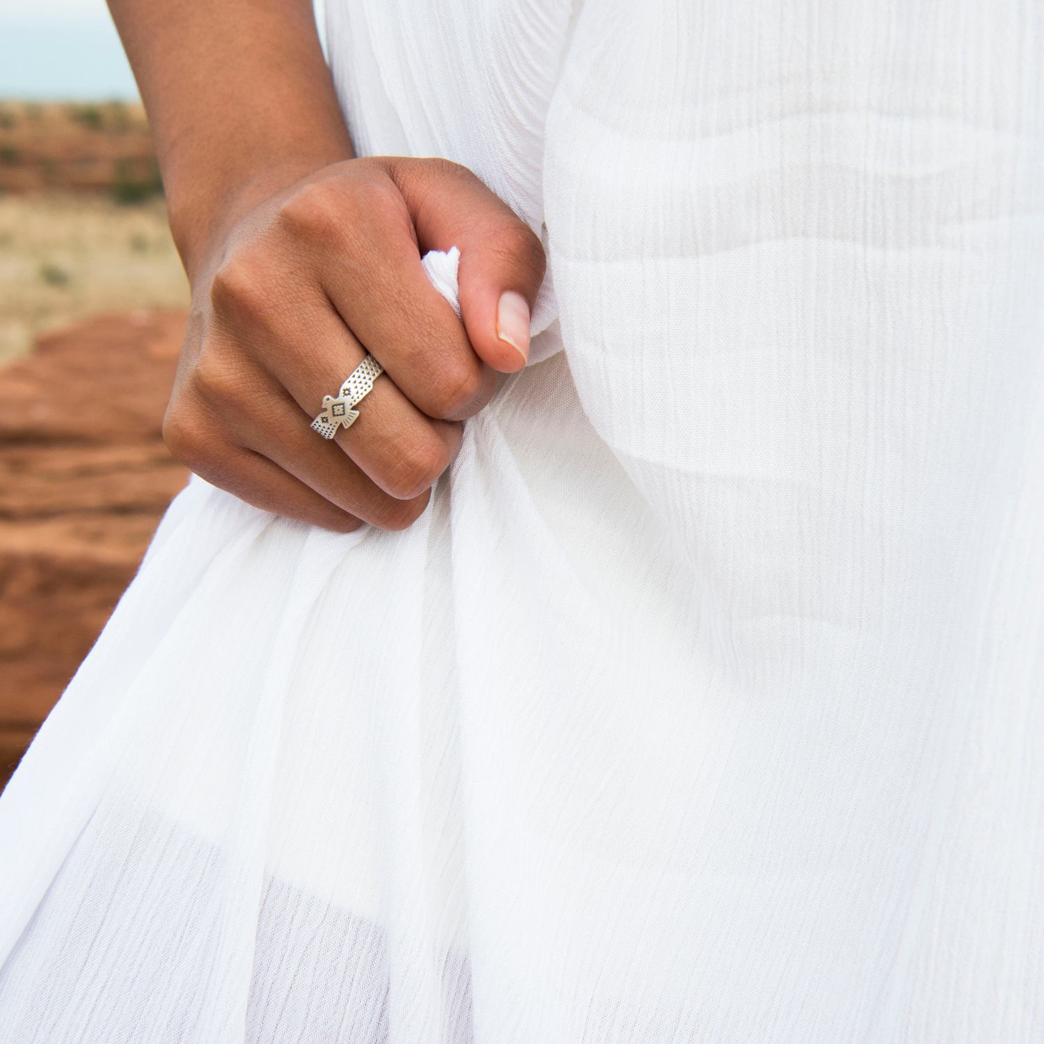 Skyweaver Thunderbird Rising Ring