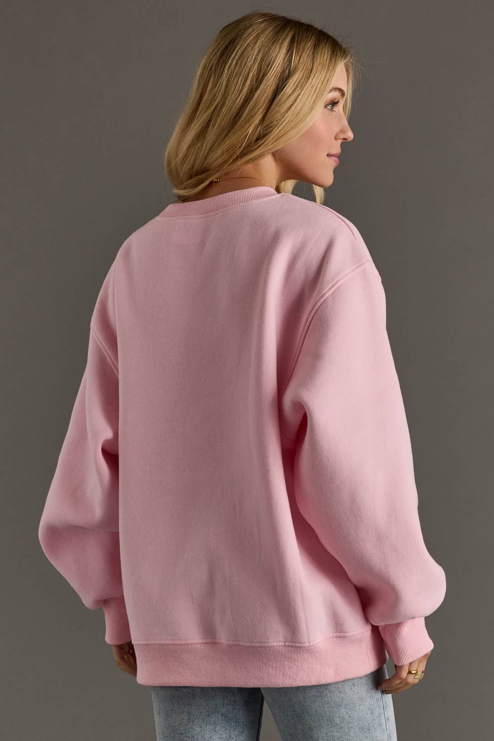 Lt. Pink Margarita Weather Sweatshirt