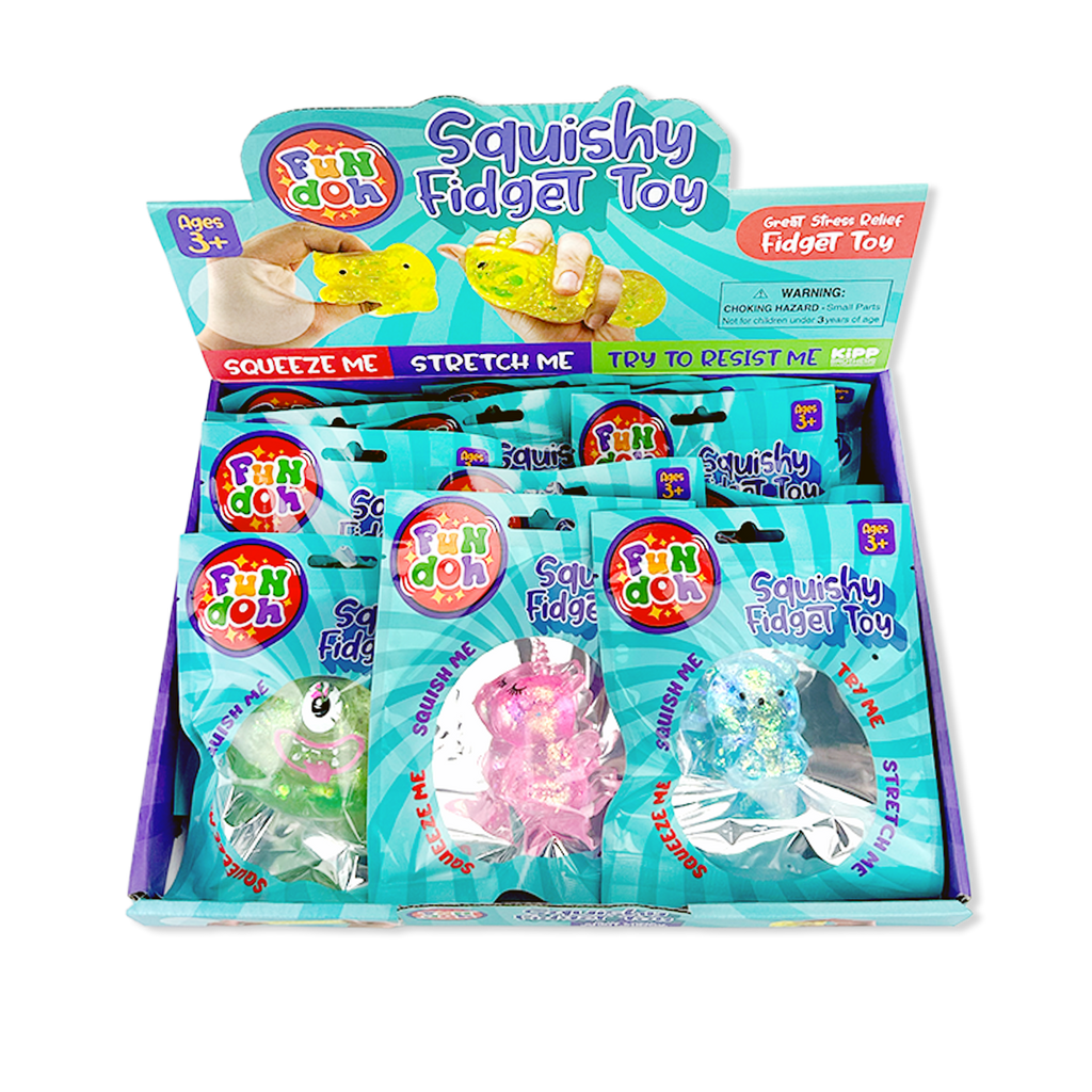 Fun Doh Squish and Squeeze Gummy Fidget Toy