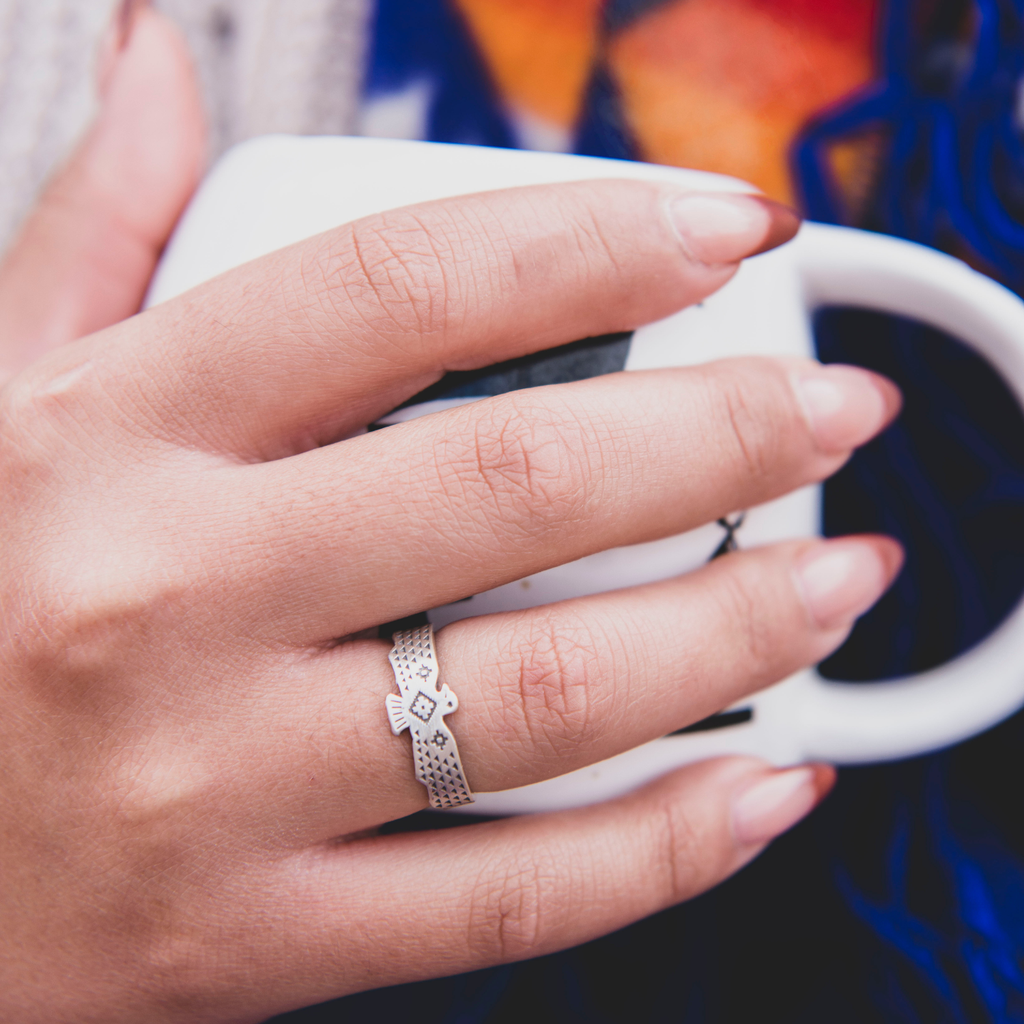 Skyweaver Thunderbird Rising Ring