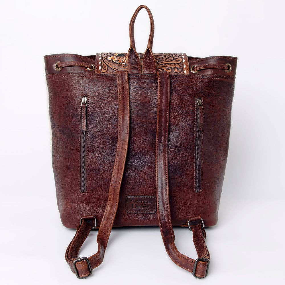 Genuine Western Leather Backpack