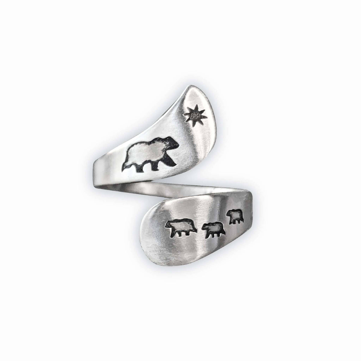 Mama and Cubs Adjustable Ring
