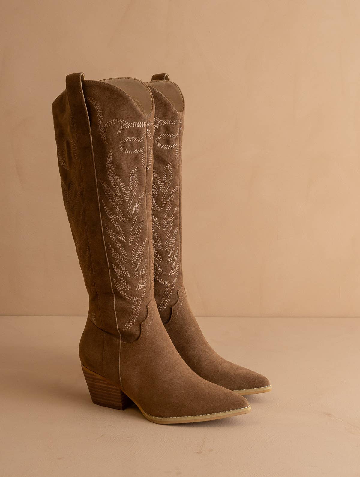 The Samara Embroidered Tall Boot