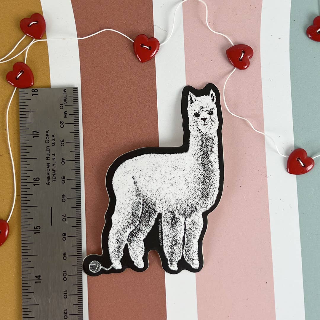 Alpaca Sticker