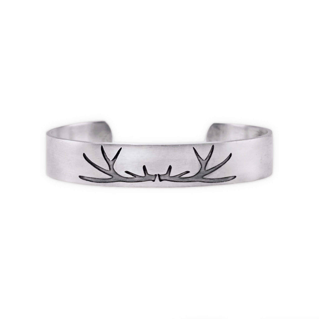 Elk Antlers Cuff Bracelet