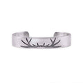 Elk Antlers Cuff Bracelet