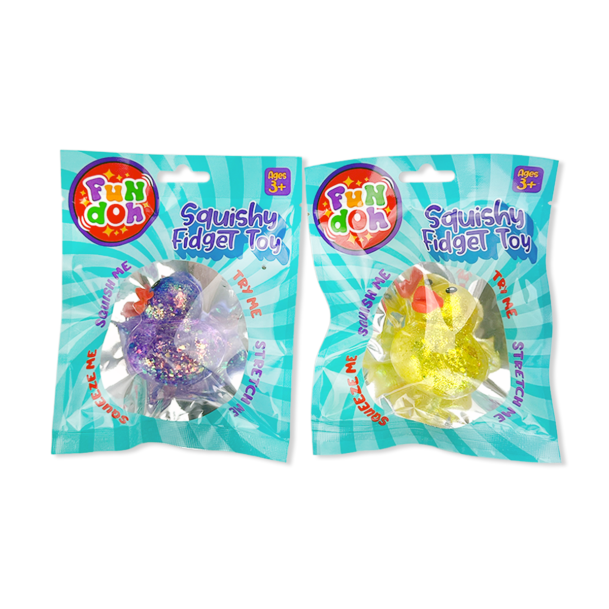 Fun Doh Squish and Squeeze Gummy Fidget Toy