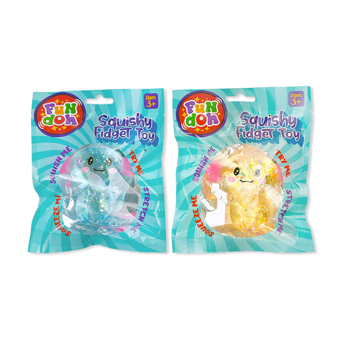 Fun Doh Squish and Squeeze Gummy Fidget Toy